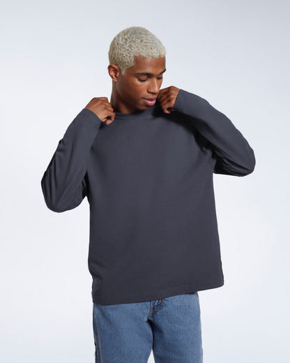 The Oversized Long Sleeve – Organic Cotton