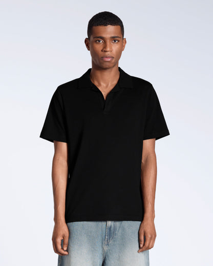 The Open Neck Polo – Organic Cotton