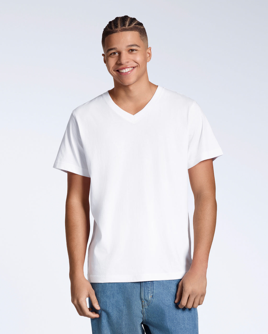 The V-Neck Tee – Men's Organic Cotton
