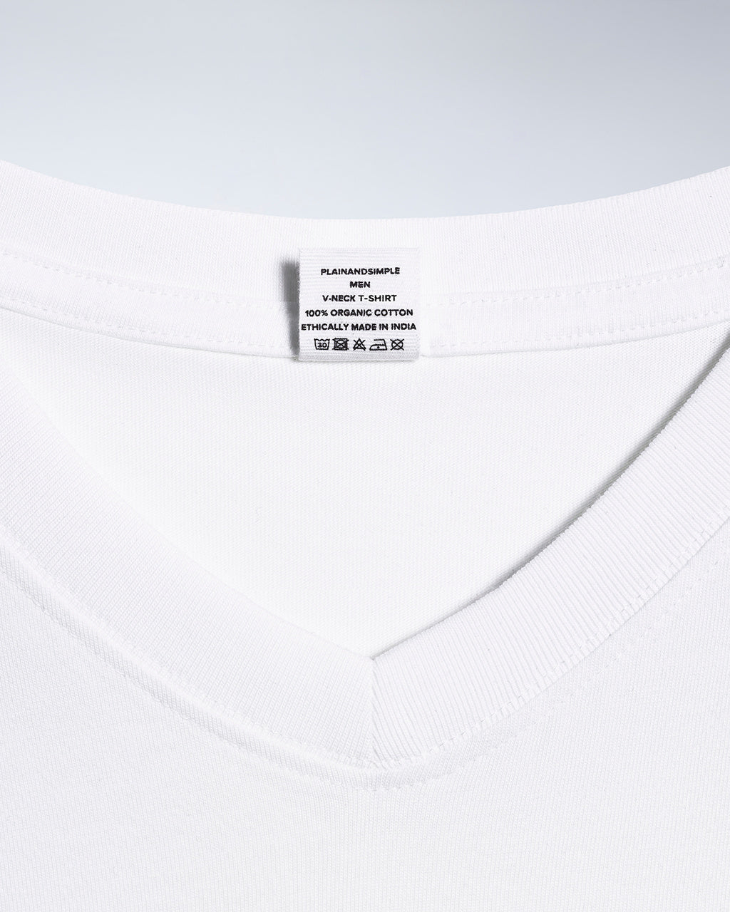 The V-Neck Tee – Men's Organic Cotton
