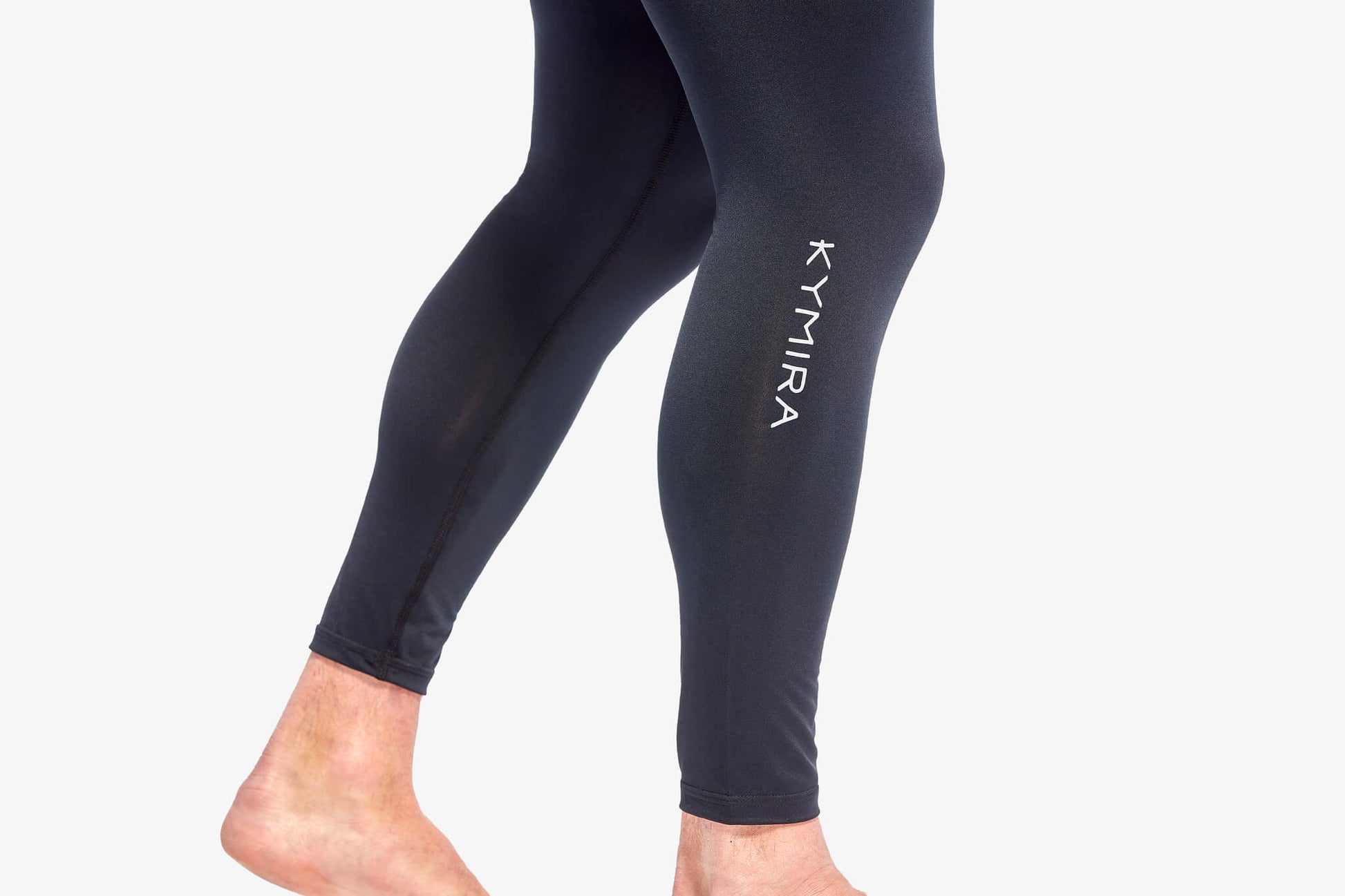 Men's Infrared Performance Leggings with Zip - Bascora