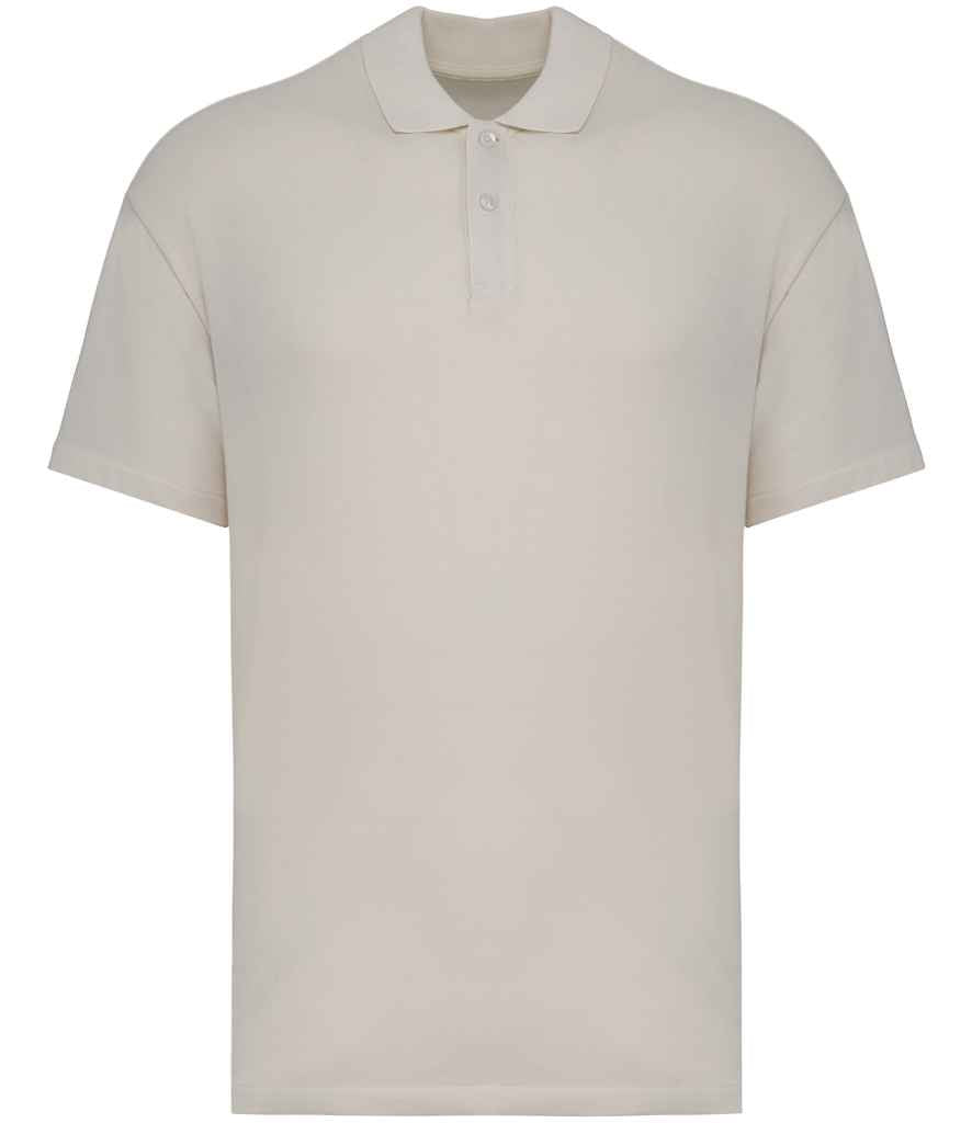 Organic Drop Shoulder Polo Shirt – Men's
