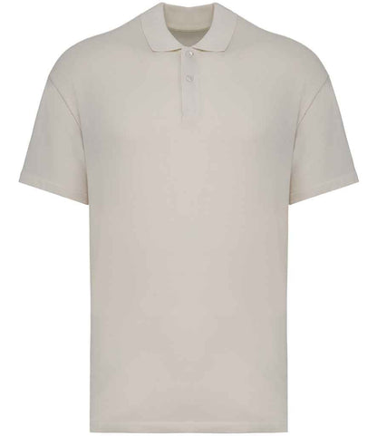 Organic Drop Shoulder Polo Shirt – Men's