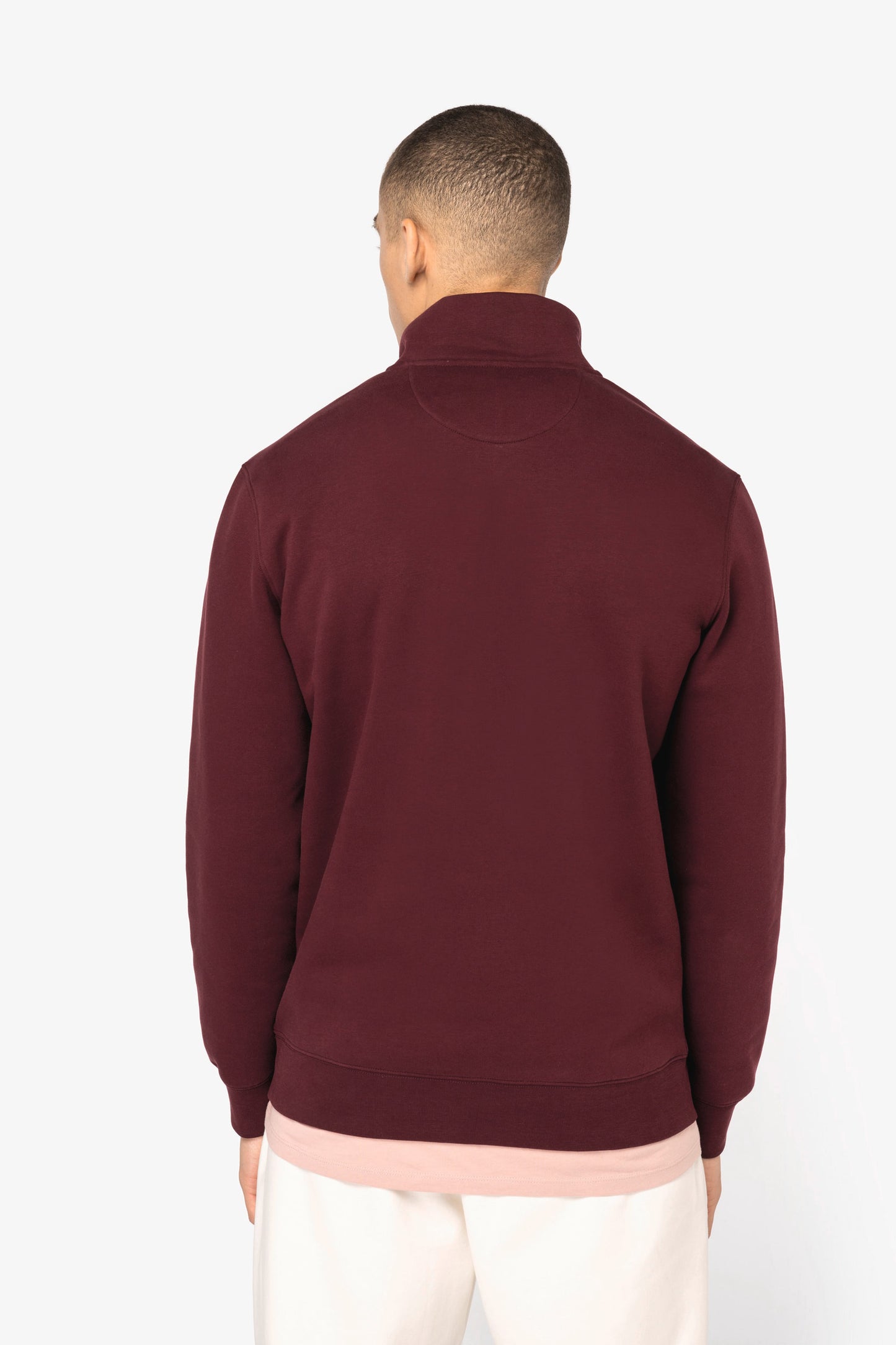 Organic Quarter Zip Sweatshirt – Men's