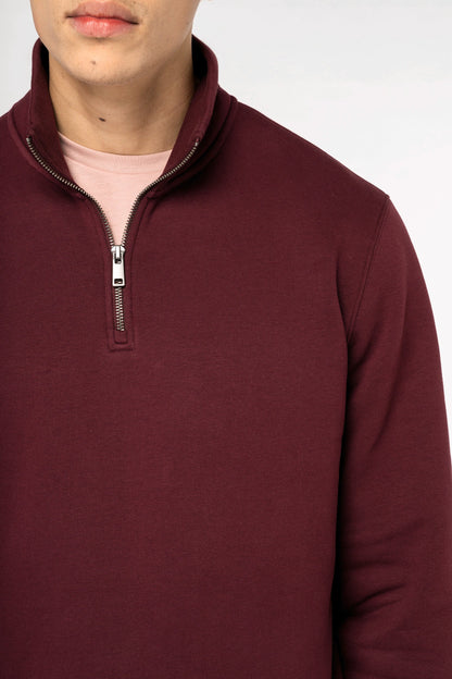 Organic Quarter Zip Sweatshirt – Men's