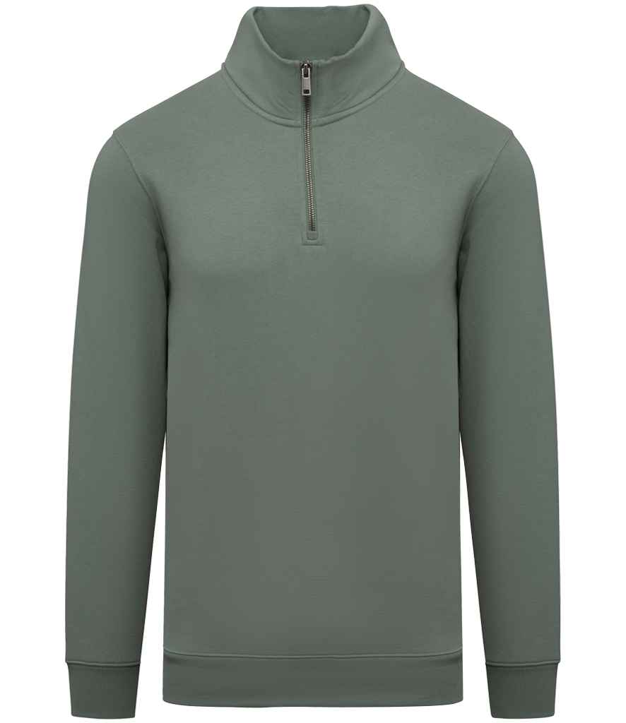 Organic Quarter Zip Sweatshirt – Men's