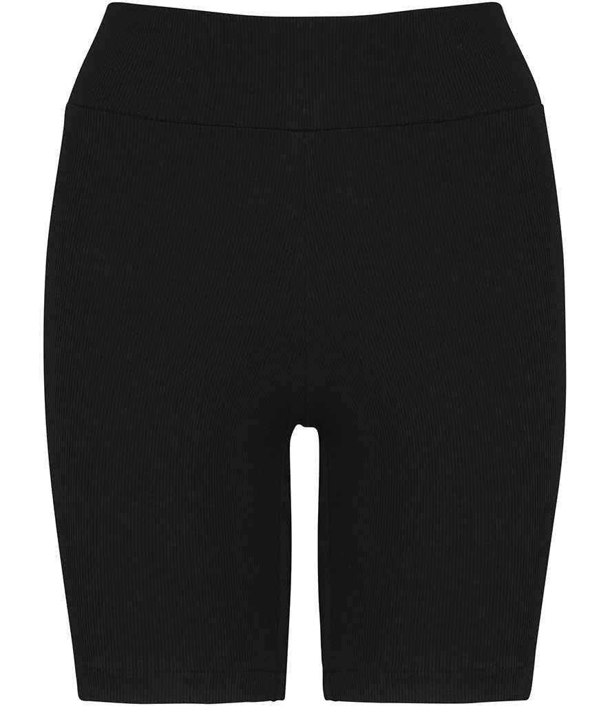 Organic Cotton Ribbed Shorts – Women's