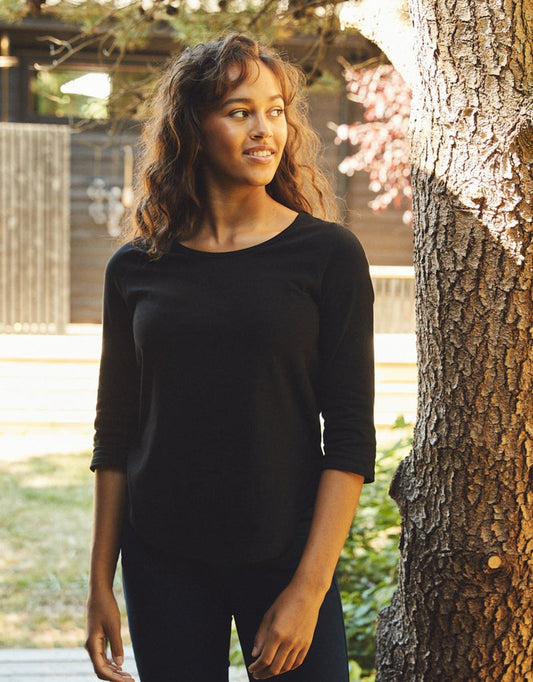 The Three-Quarter – Fairtrade Organic Cotton Tee