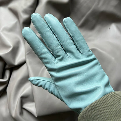 Women's Genuine Leather Gloves – Thin Lined