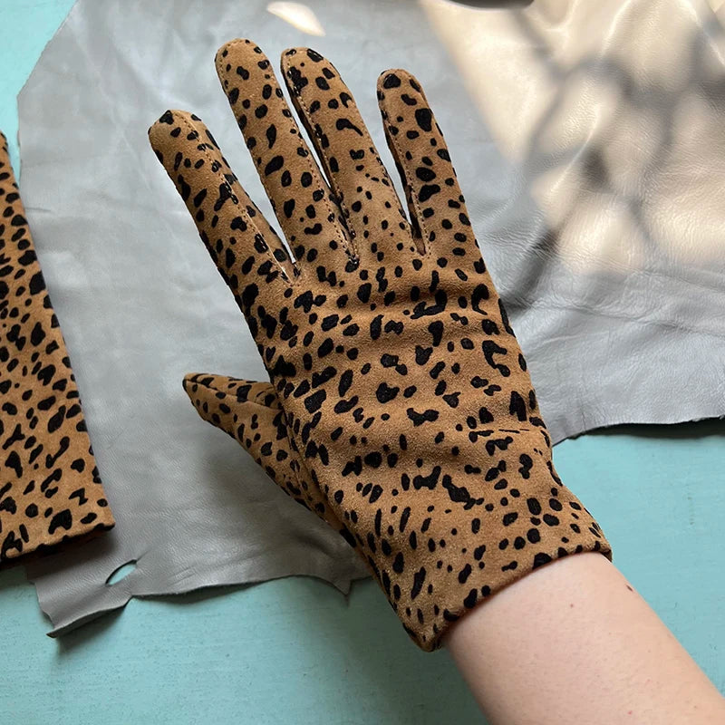 Women's Genuine Leather Gloves – Thin Lined