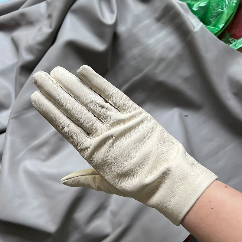 Women's Genuine Leather Gloves – Thin Lined