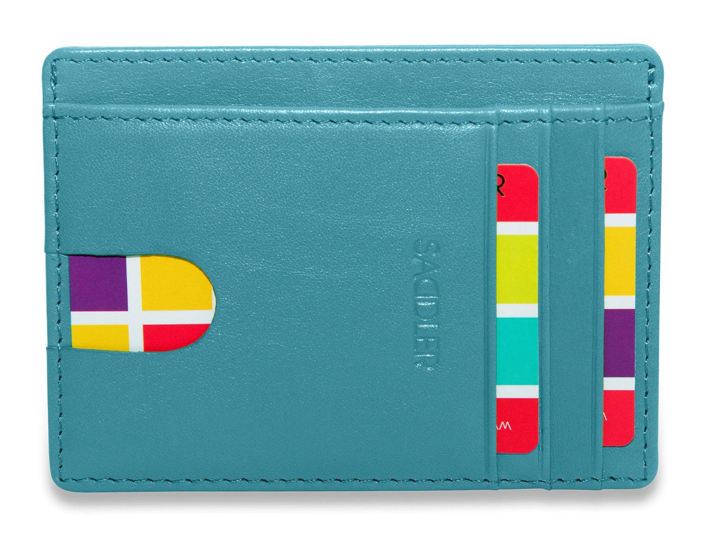 Stella Leather Card Holder - Bascora
