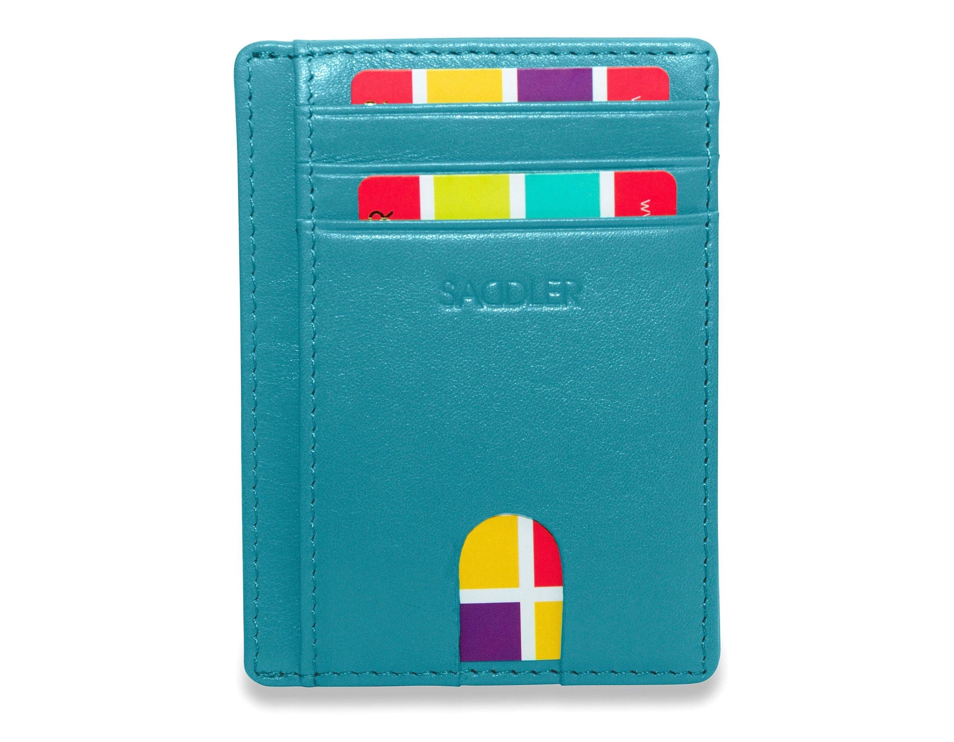 Stella Leather Card Holder - Bascora
