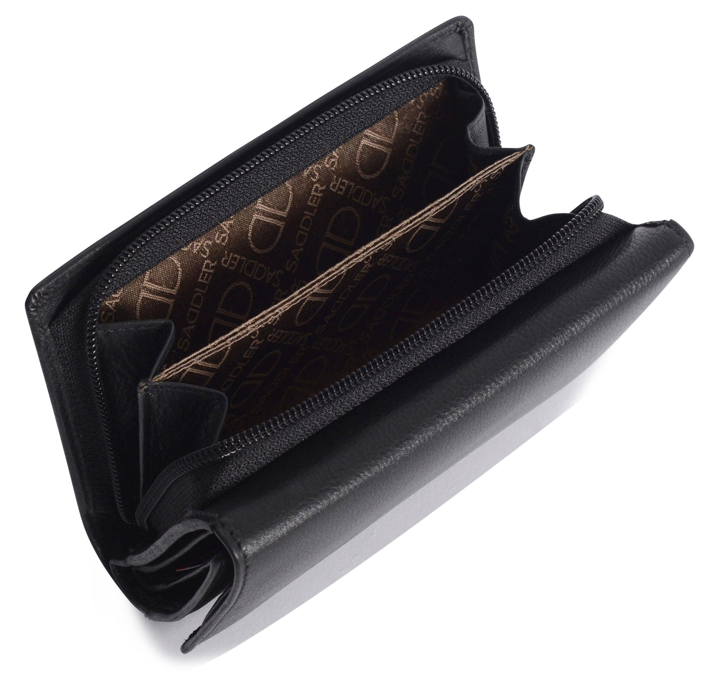 Paula RFID Leather Trifold Purse - Bascora
