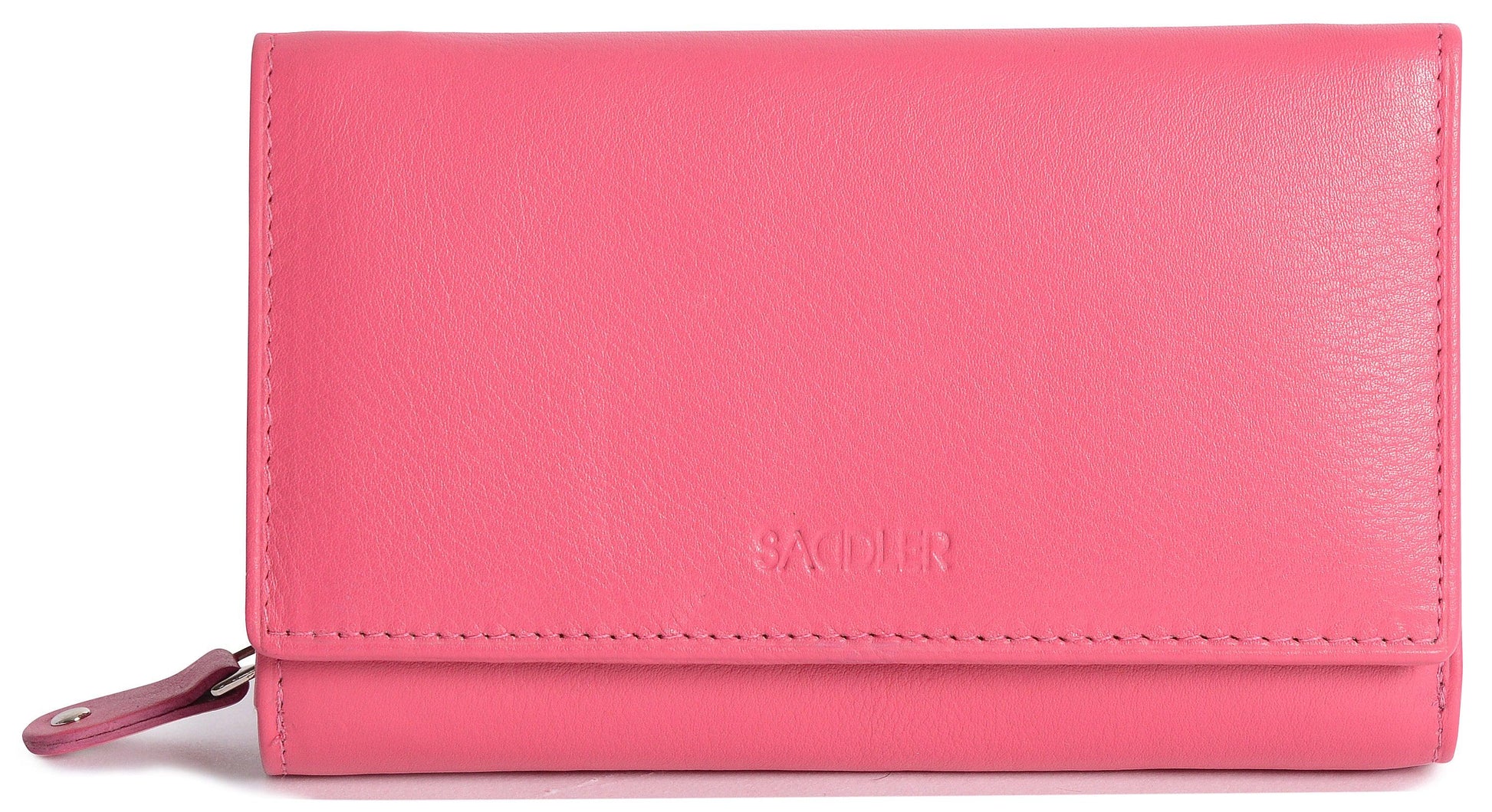 Paula RFID Leather Trifold Purse - Bascora