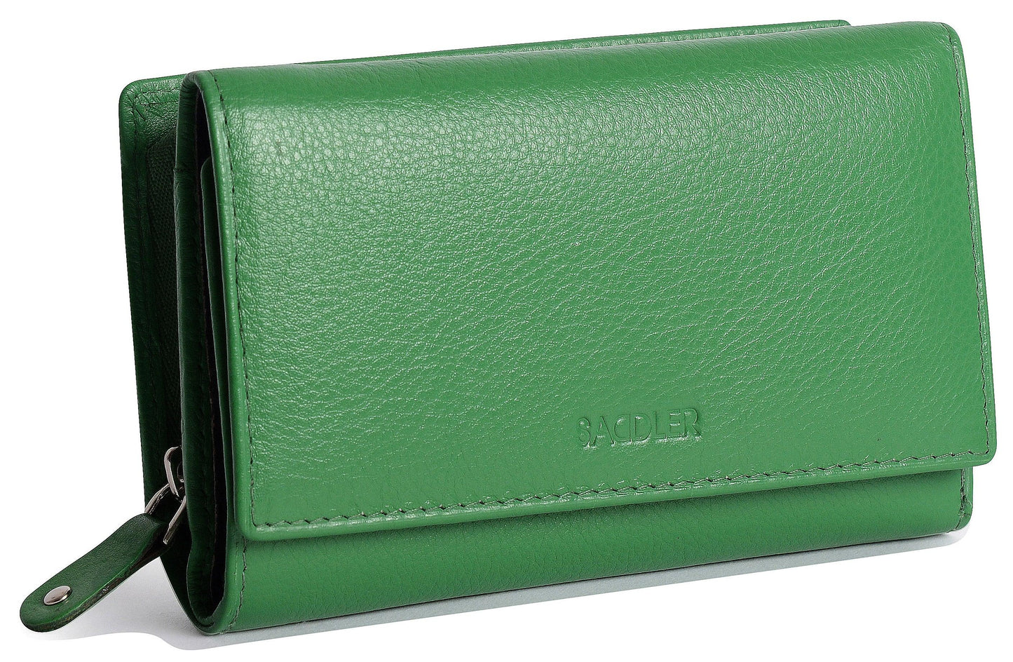 Paula RFID Leather Trifold Purse - Bascora