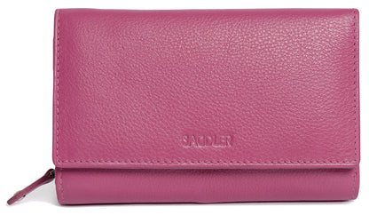 Paula RFID Leather Trifold Purse - Bascora