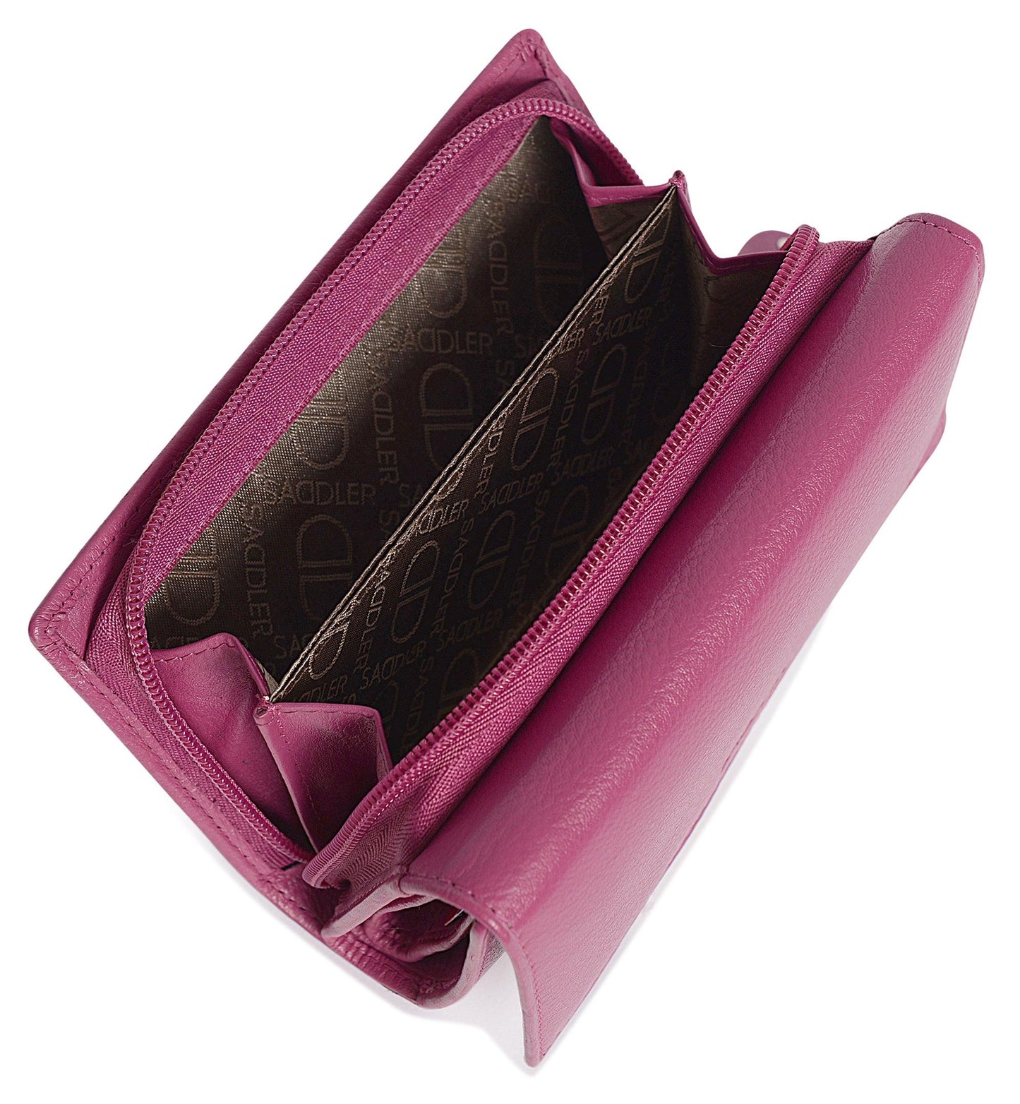 Paula RFID Leather Trifold Purse - Bascora
