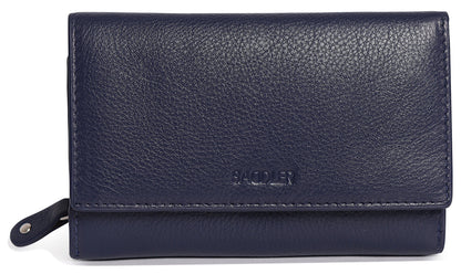 Paula RFID Leather Trifold Purse - Bascora