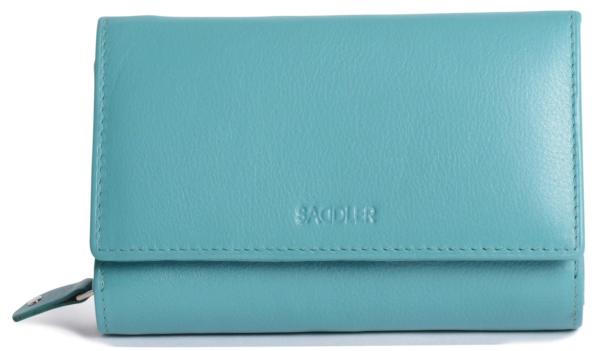 Paula RFID Leather Trifold Purse - Bascora