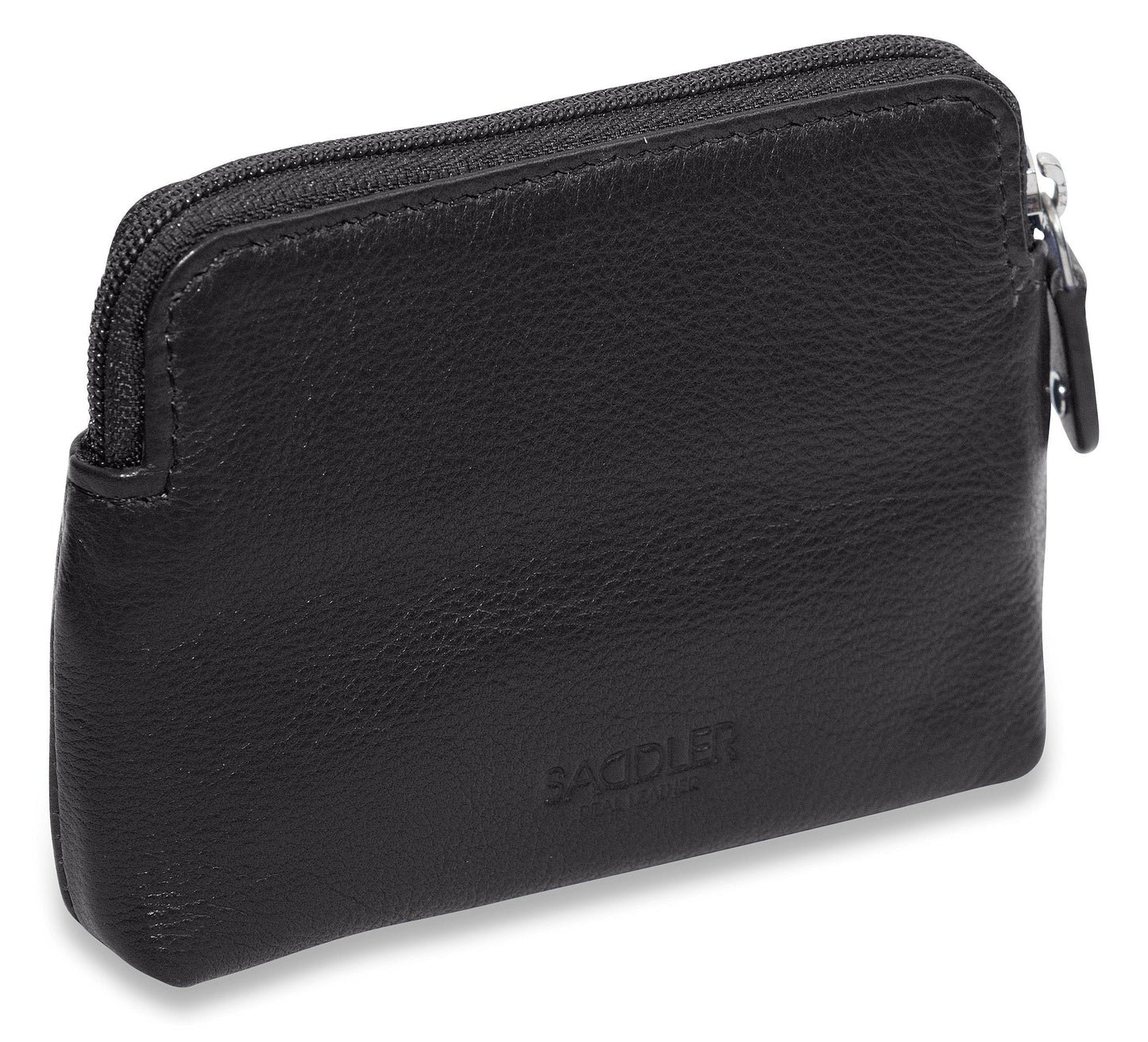 Pia RFID Leather Zip-Top Purse - Bascora