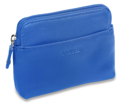 Pia RFID Leather Zip-Top Purse - Bascora