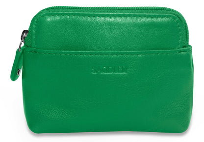 Pia RFID Leather Zip-Top Purse - Bascora