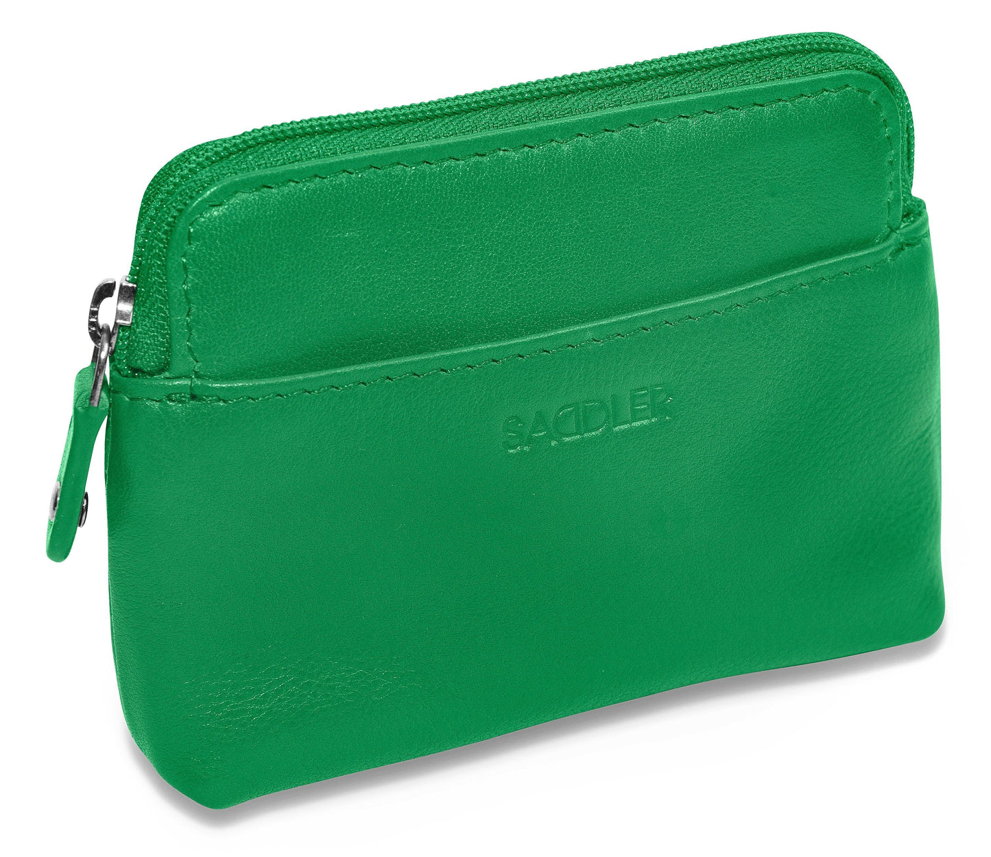 Pia RFID Leather Zip-Top Purse - Bascora