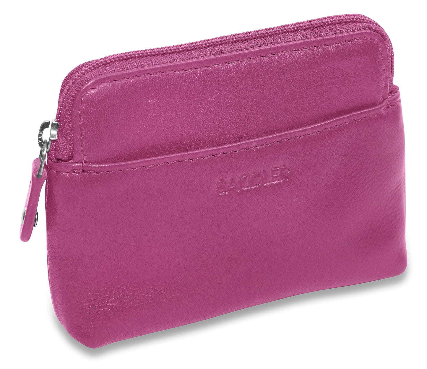 Pia RFID Leather Zip-Top Purse - Bascora