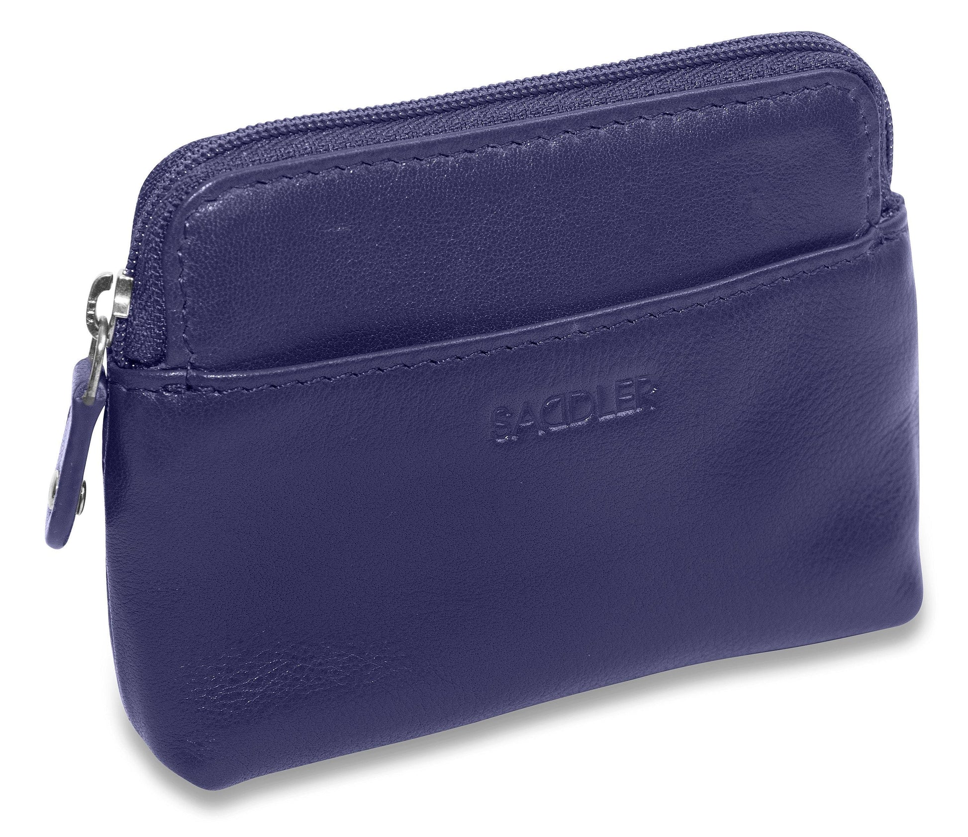 Pia RFID Leather Zip-Top Purse - Bascora