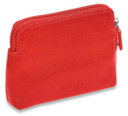 Pia RFID Leather Zip-Top Purse - Bascora