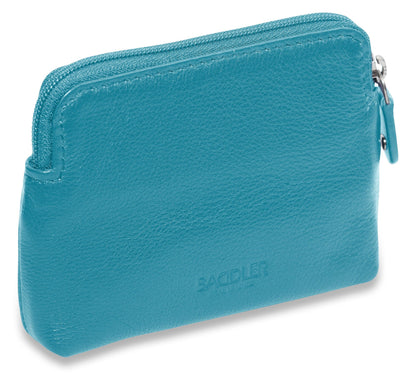 Pia RFID Leather Zip-Top Purse - Bascora