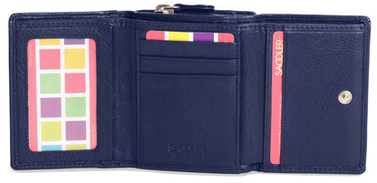 Carla RFID Leather Trifold Purse - Bascora