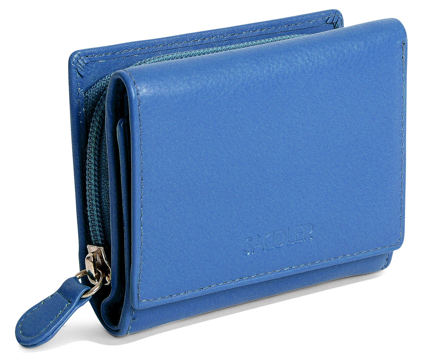 Carla RFID Leather Trifold Purse - Bascora