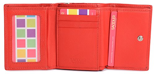 Carla RFID Leather Trifold Purse - Bascora