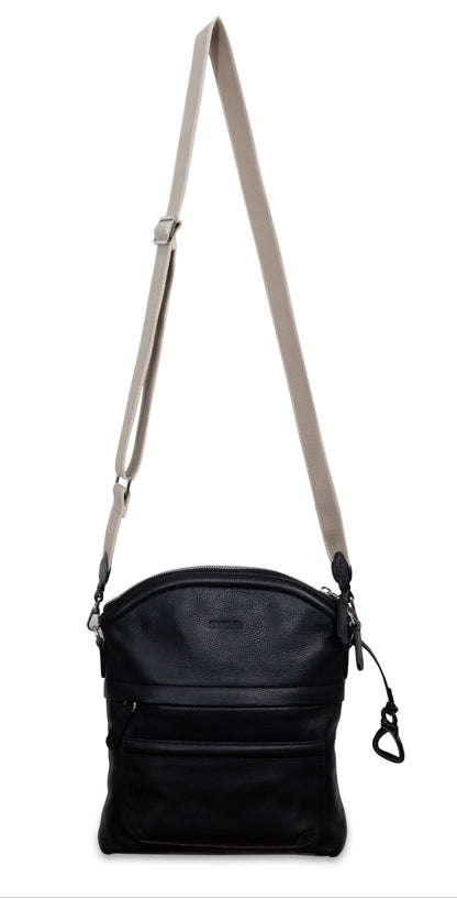 Kimberley Leather Crossbody Bag - Handmade by Saddler - Bascora
