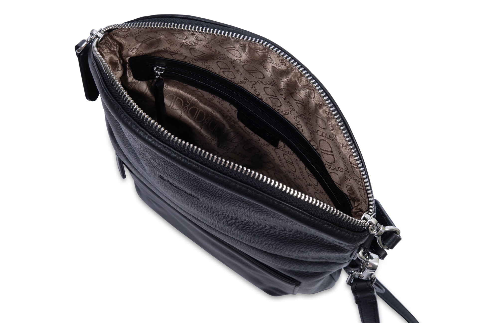 Kimberley Leather Crossbody Bag - Handmade by Saddler - Bascora
