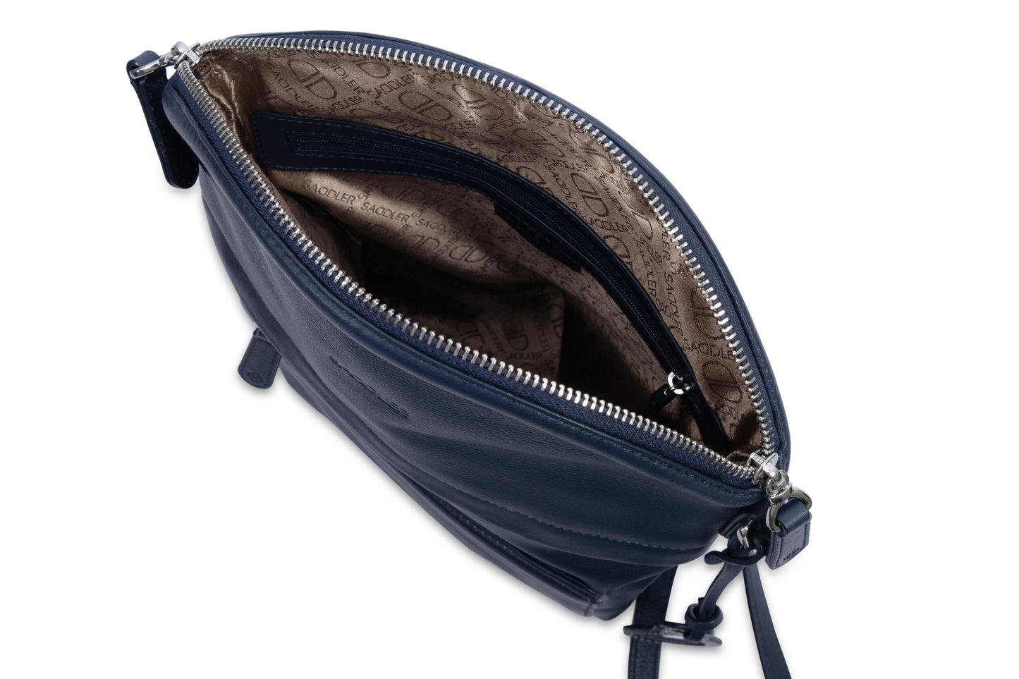 Kimberley Leather Crossbody Bag - Handmade by Saddler - Bascora