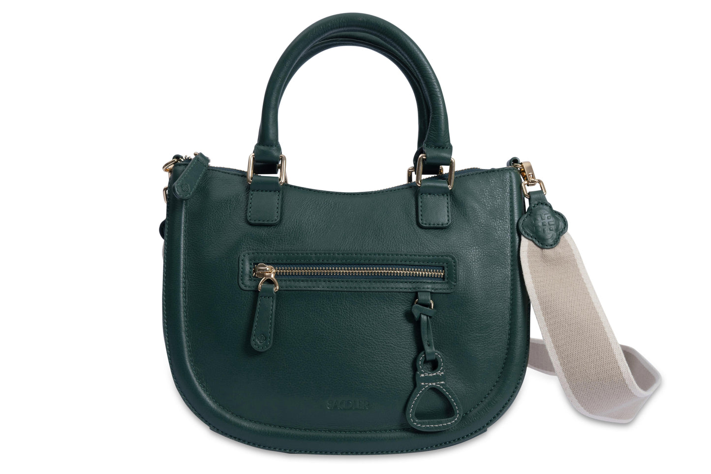 Chloe Leather Twin-Handle Handbag - Bascora