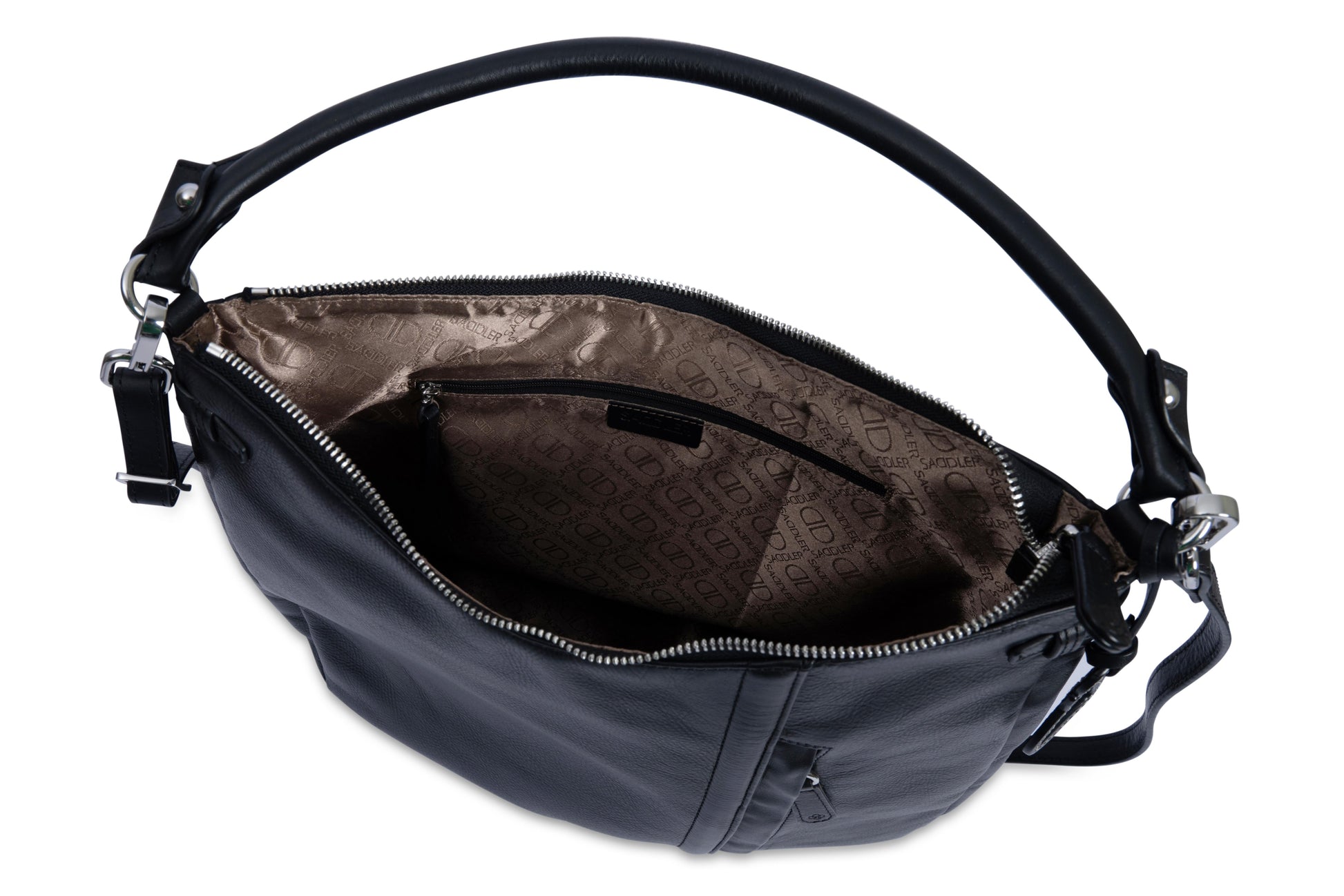 Julia Leather Hobo Bag - Bascora