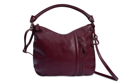 Julia Leather Hobo Bag - Bascora