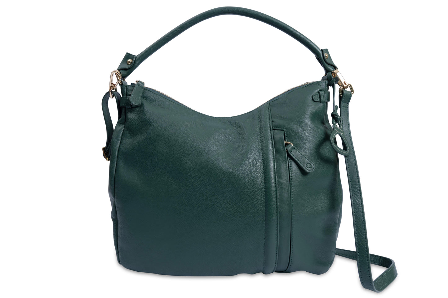 Julia Leather Hobo Bag - Bascora