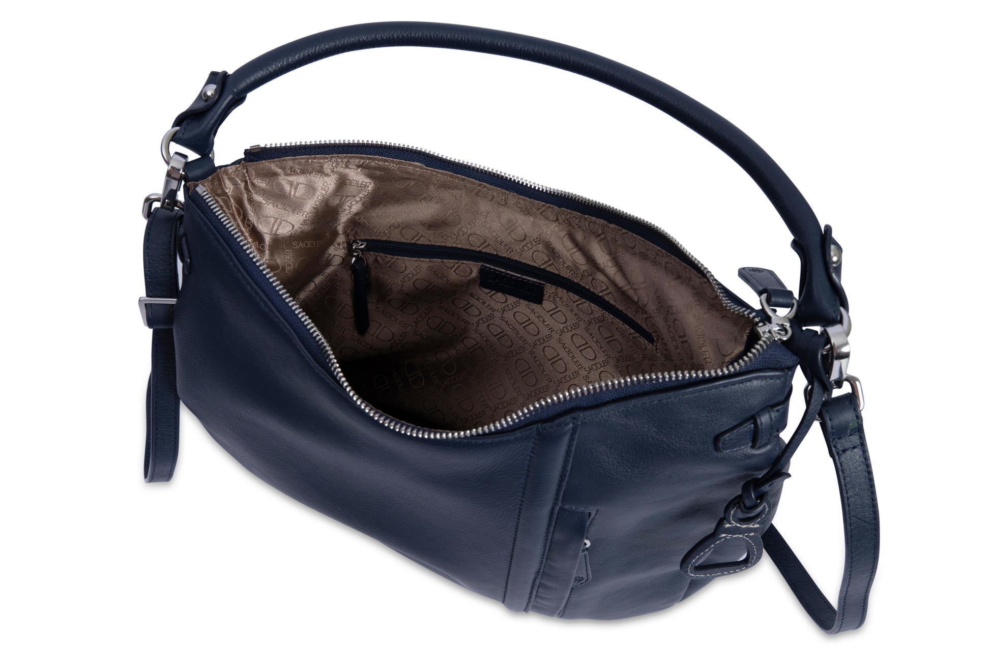 Julia Leather Hobo Bag - Bascora