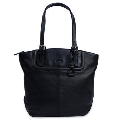 Sienna Leather Tote Bag - Bascora