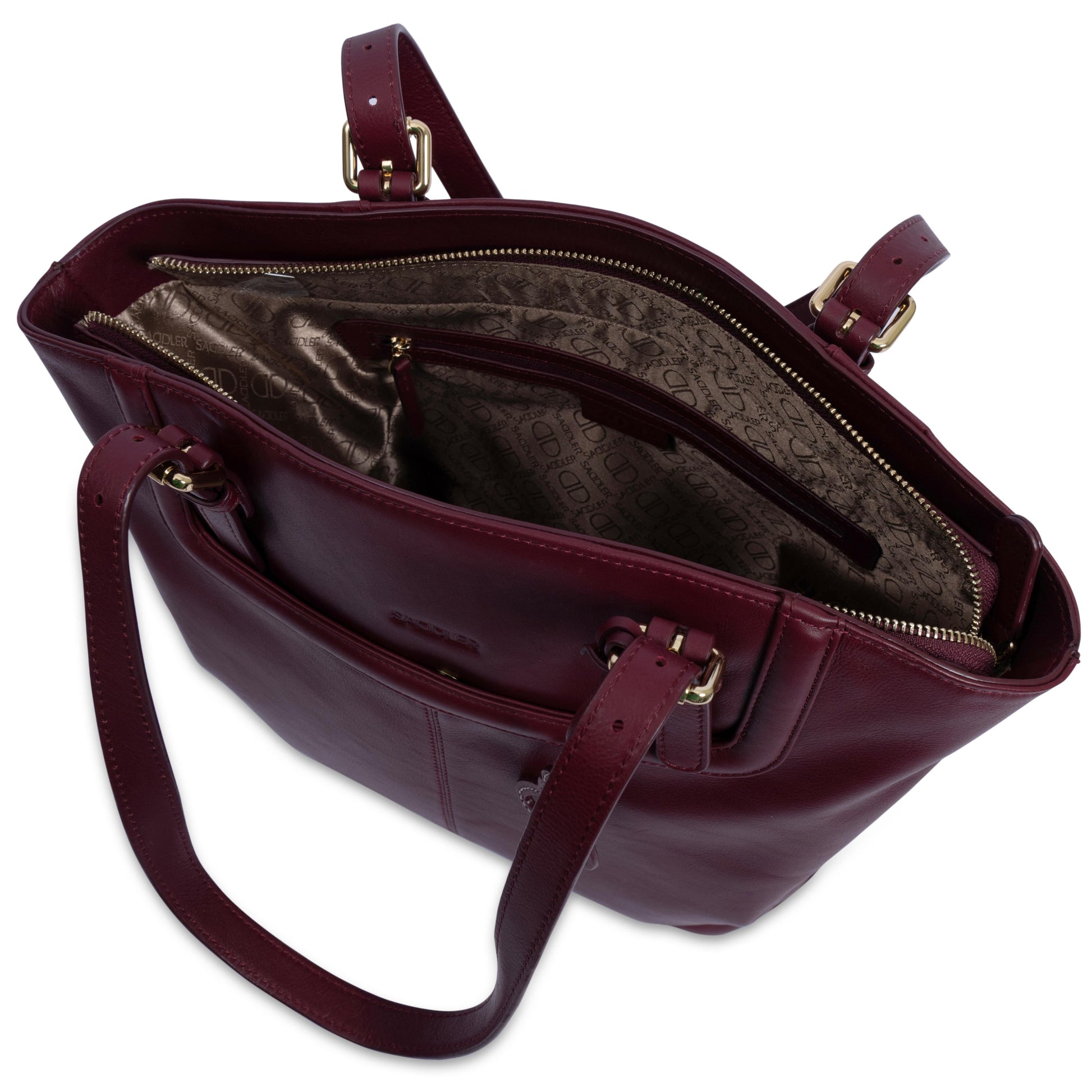 Sienna Leather Tote Bag - Bascora