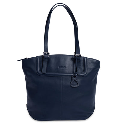 Sienna Leather Tote Bag - Bascora