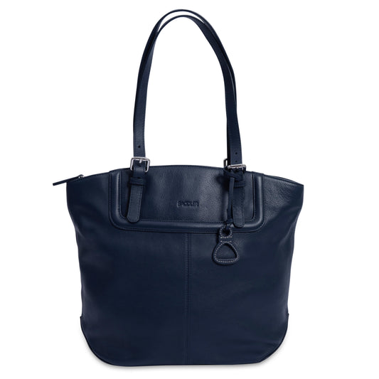 Sienna Leather Tote Bag - Bascora