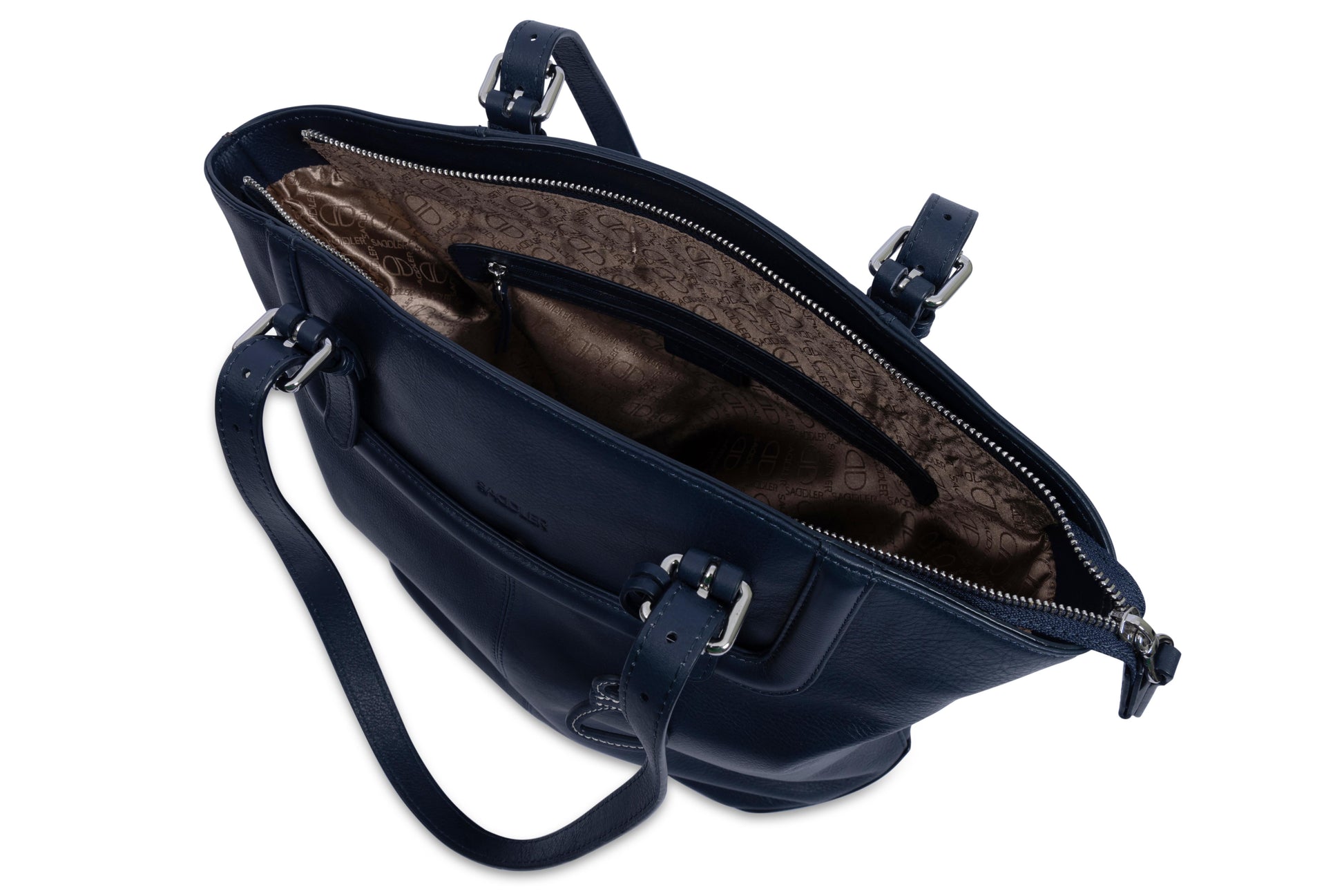 Sienna Leather Tote Bag - Bascora