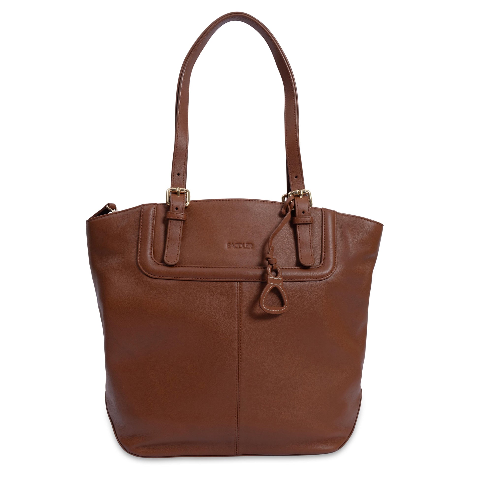 Sienna Leather Tote Bag - Bascora