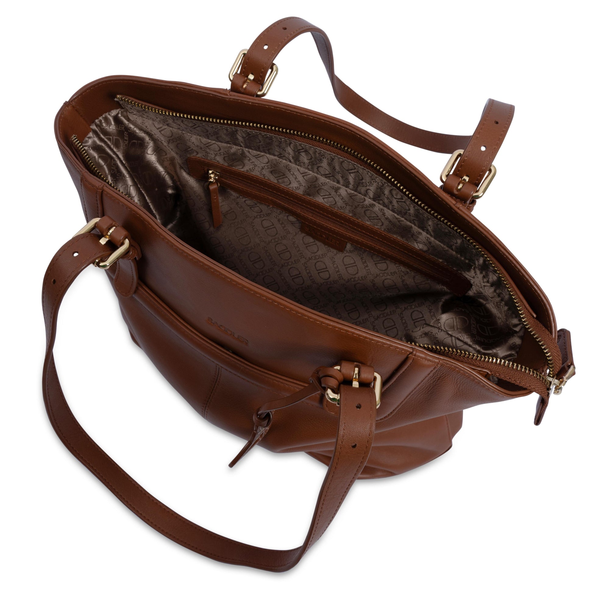 Sienna Leather Tote Bag - Bascora